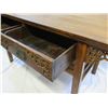 Image 9 : Carved Wooden Sideboard Table w/ 2 Drawers 64"x28"x32"H