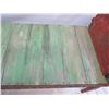 Image 4 : Red and Green Console w/ Raised Ends 60"x23"x26"H