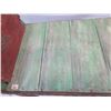 Image 5 : Red and Green Console w/ Raised Ends 60"x23"x26"H