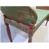 Image 7 : Red and Green Console w/ Raised Ends 60"x23"x26"H