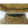 Image 5 : SELAMAT Healdsburg Wicker Swivel Chair w/ Pedestal Base & Throw Cushions 34"x26"x44"H