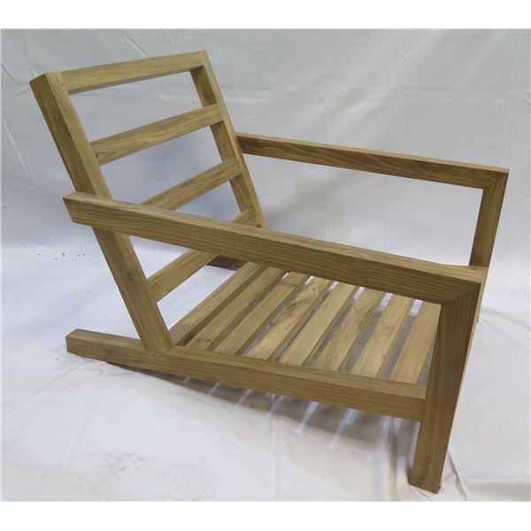 Wooden Armchair Frame 26"x31"x37"H