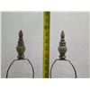 Image 9 : Pair Natural Light Chagal Table Lamps  35"H (bulbs not included)