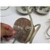 Image 3 : Pair Metal Hanging Lamps 18"H (bulbs not included)