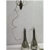 Image 6 : Pair Metal Hanging Lamps 18"H (bulbs not included)