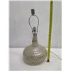 Image 7 : Tortoise Silver Table Lamp 22"H  (bulb not included)