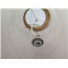 Image 7 : Woven Hanging Lamp 25" dia, 27"H
