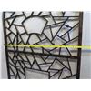 Image 6 : Antique Lattice Chinese Screen 51"x70"H
