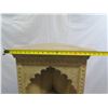 Image 13 : Wooden One-of-a-Kind 3-Tier Corner Shelf 20"x58"H