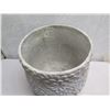 Image 2 : Kaya Planter (L) w/ Floral  Motif 18" dia, 18"H