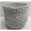 Image 1 : Kaya Planter (L) w/ Floral  Motif 18" dia, 18"H