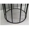 Image 5 : Kenzo Petrified Wood Side Table 20" dia, 22"H