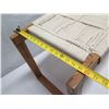 Image 14 : BLOOMINGVILLE Teak Wood & Woven Cotton Rope Bench 46"x16"x19"H
