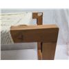 Image 5 : BLOOMINGVILLE Teak Wood & Woven Cotton Rope Bench 46"x16"x19"H