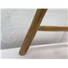 Image 5 : Teak Macrame Stool 18"x15"x18"H