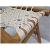 Image 7 : Teak Macrame Stool 18"x15"x18"H