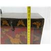 Image 18 : Qty 2 Vintage Foo Dog Trunks 16"x12"x14"H / 19"x13"x12"H