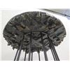 Image 5 : Kenzo Petrified Wood Side Table 20" dia, 23"H