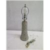 Image 2 : Metal Dots Table Lamp 21"H (bulb not included)