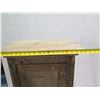 Image 10 : Carved Wooden Cabinet w/ Inside Shelving 20"x11"x32"H