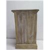 Image 9 : Carved Wooden Cabinet w/ Inside Shelving 20"x11"x32"H