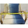 Image 13 : Silvana Rattan Chair Indigo w/ Back & Seat Cushions 26"x18"x32"H