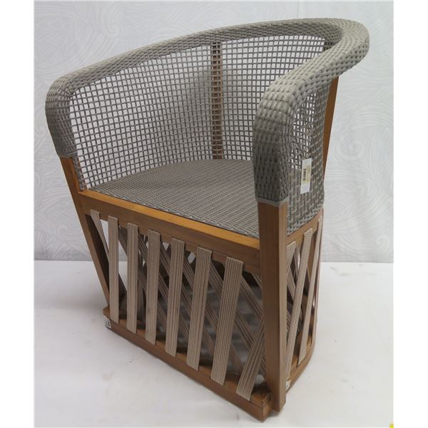 Sonora Dining Chair in Grey 26 x19 x32 H