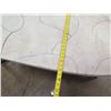 Image 9 : MEZO Coffee Table w/ Cracked Décor Top 48"x34" 16.5"