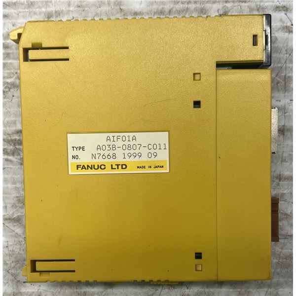 Fanuc #A03B-0807-C011 AIF01A Module