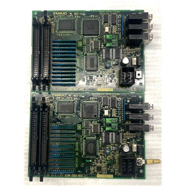 (2) Fanuc #A20B-2002-0520/13A Circuit Boards