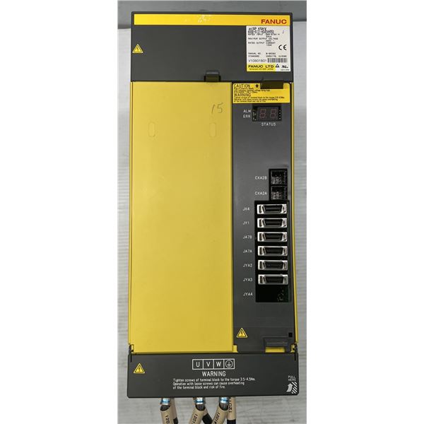 Fanuc #A06B-6121-H045#H550 Spindle Amplifier