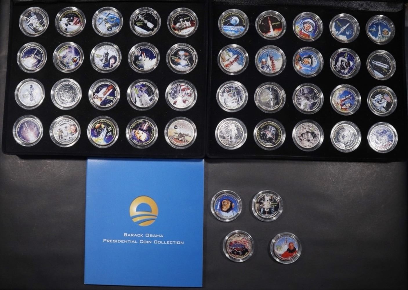 COLLECTORS LOTS COLORIZED COMM COINS