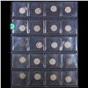 Image 2 : Huge Liifetime Collection - Too Many Coins To Auction Individually - This Lot is For One Page of 20 