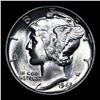 Image 2 : 1945-p Mercury Dime 10c Grades GEM+ Unc