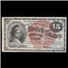 Image 2 : 1870's US Fractional Currency 15¢ Fourth Issue Fr-1271 Grades xf