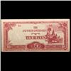 Image 2 : 1942-1944 Myanmar (Japanese WWII Occupation) 10 Rupees "JIM" Note P# 16 Grades Choice AU/BU Slider