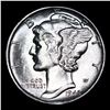 Image 2 : 1945-p Mercury Dime 10c Grades GEM Unc