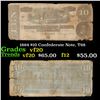 Image 1 : 1864 $10 Confederate Note, T68 Grades vf, very fine