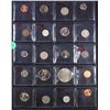 Image 2 : Huge Liifetime Collection - Too Many Coins To Auction Individually - This Lot is For One Page of 20 