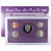 Image 1 : 1990 United States Mint Proof Set 5 coins