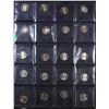 Image 2 : Huge Liifetime Collection - Too Many Coins To Auction Individually - This Lot is For One Page of 20 