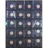 Image 2 : Huge Liifetime Collection - Too Many Coins To Auction Individually - This Lot is For One Page of 20 