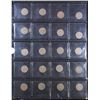 Image 3 : Huge Liifetime Collection - Too Many Coins To Auction Individually - This Lot is For One Page of 20 