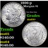 Image 1 : 1896-p Morgan Dollar $1 Grades Choice+ Unc