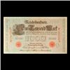 Image 2 : 1910 Imperial Germany 1,000 mark Note P# 44B Grades Choice AU/BU Slider