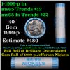 Image 1 : Shotgun Jefferson 5c roll, 1999-p 40 pcs Bank Wrapper