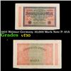 Image 1 : 1923 Weimar Germany 20,000 Mark Note P: 85A Grades vf++