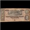 Image 2 : 1864 $10 Confederate Note, T68 Grades vf details