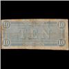 Image 3 : 1864 $10 Confederate Note, T68 Grades vf details