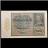 Image 2 : 1922 Germany (Weimar Republic) 10,000 Marks "Vampire" Post-WWI Hyperinflation Note P# 71 Grades vf++